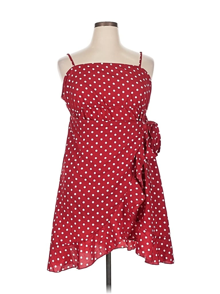 Pre-owned Shein Casual Dress In Red