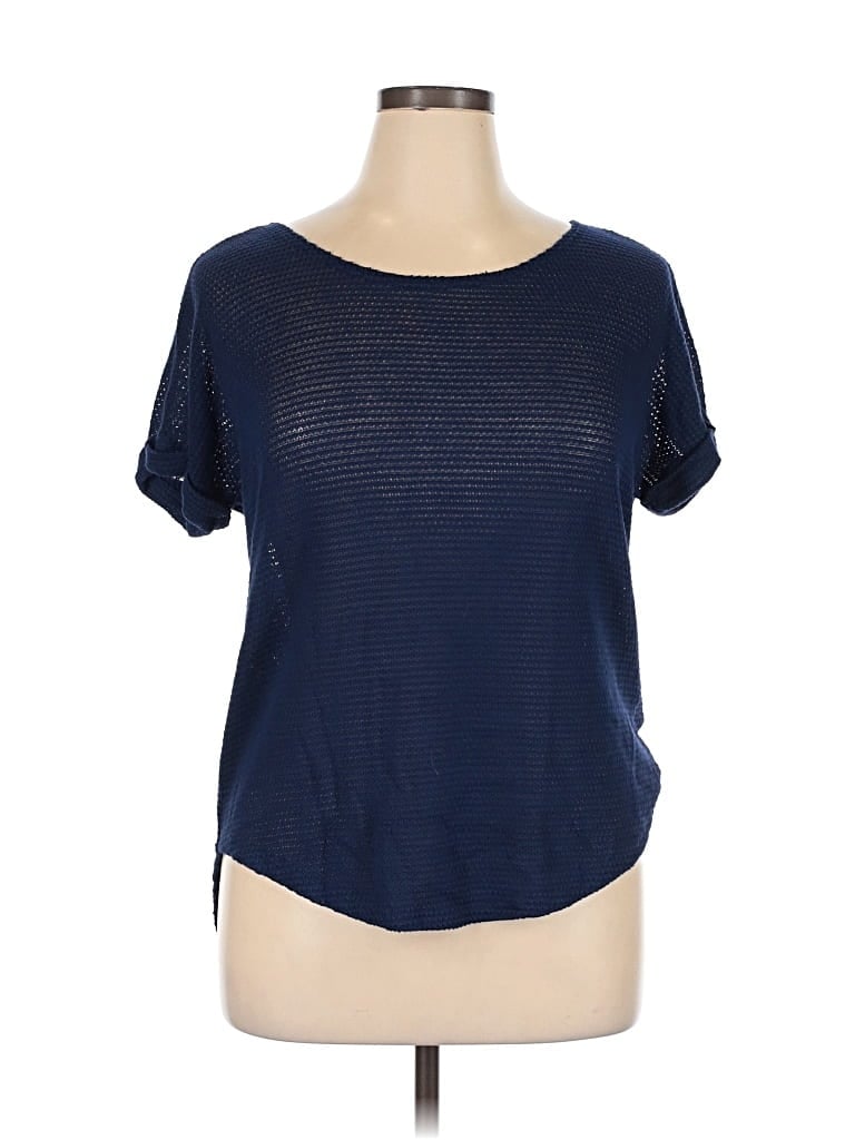 Pre-owned A.n.a. A New Approach Pullover Sweater In Blue