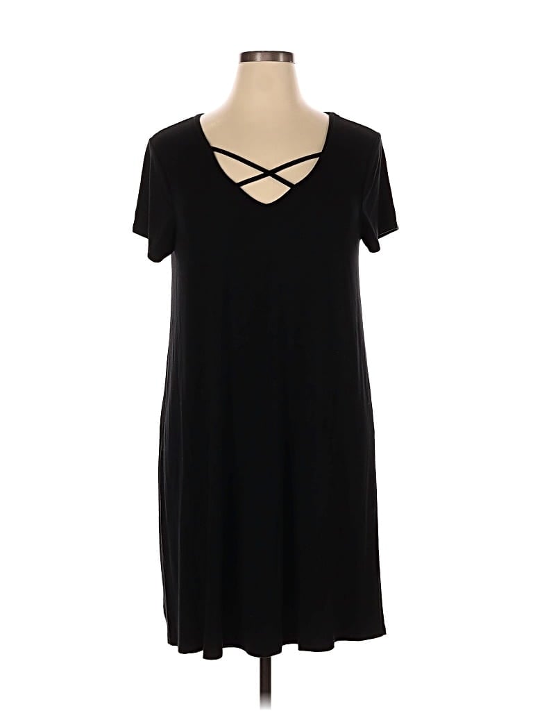 CUPIO Pre-owned Casual Dress In Black