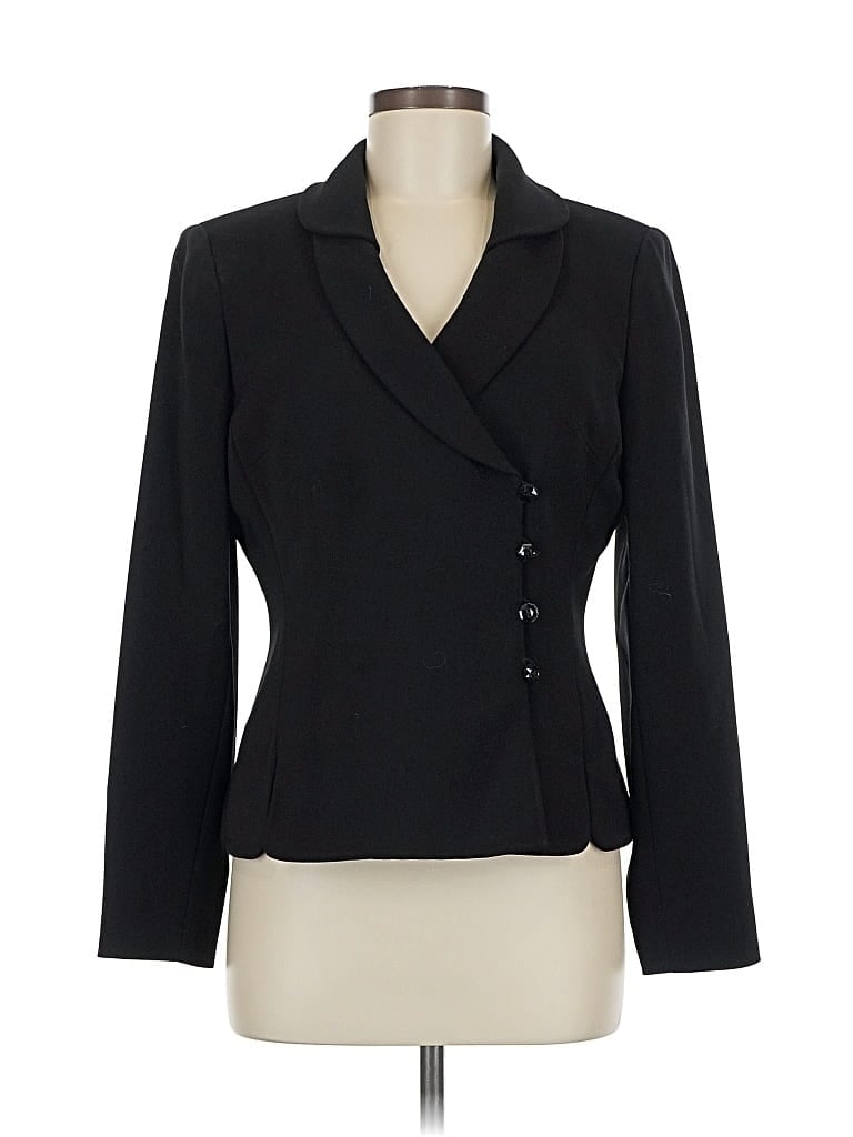Pre-owned Le Suit Blazer Jacket In Black