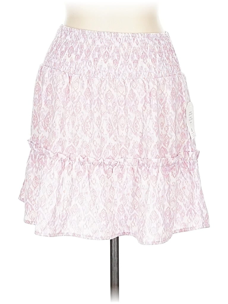 Hippie Rose Casual Skirt In Pink