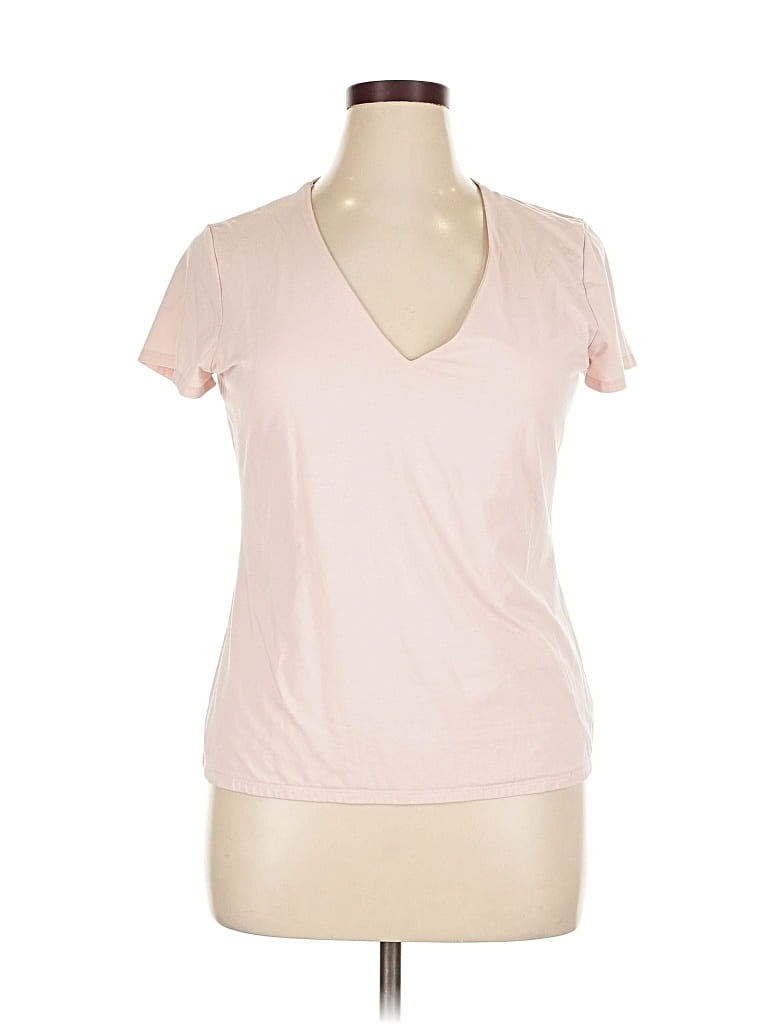 EXPRESS Pre-owned Short Sleeve T-shirt In Pink