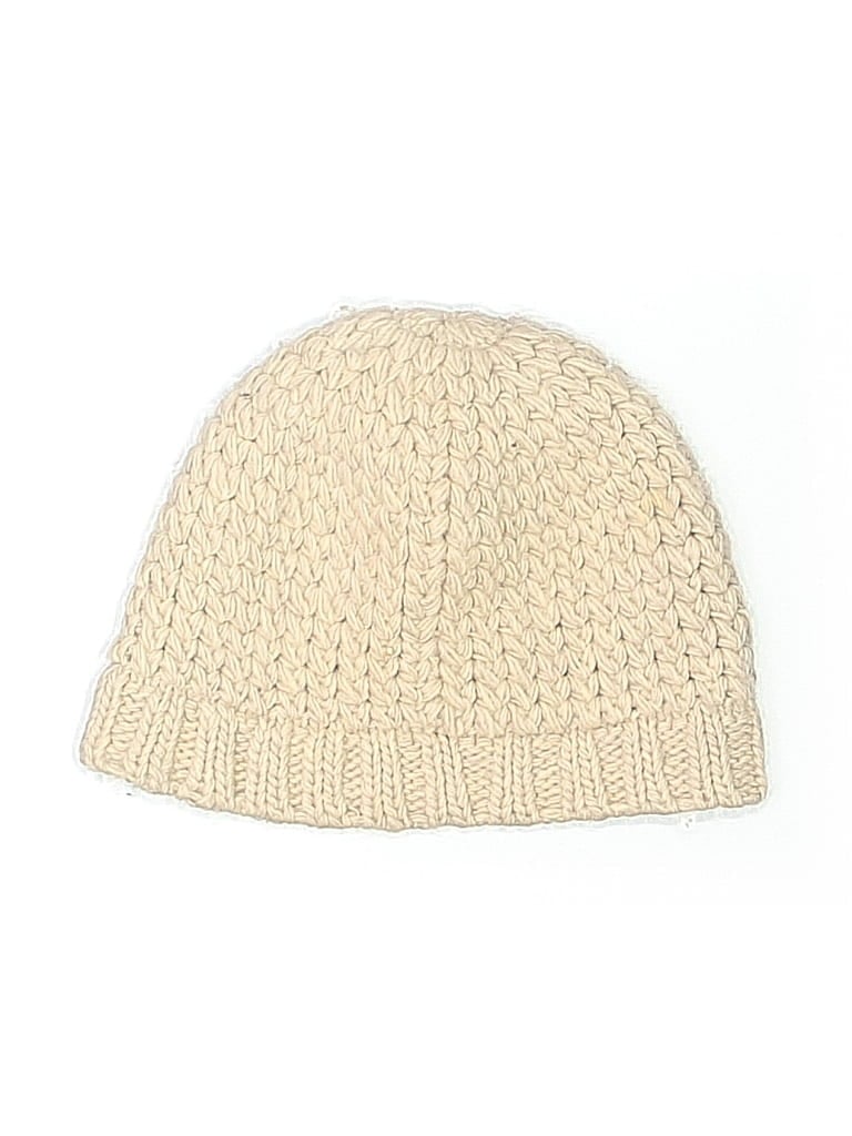 Pre-owned Assorted Brands Beanie Hat In White