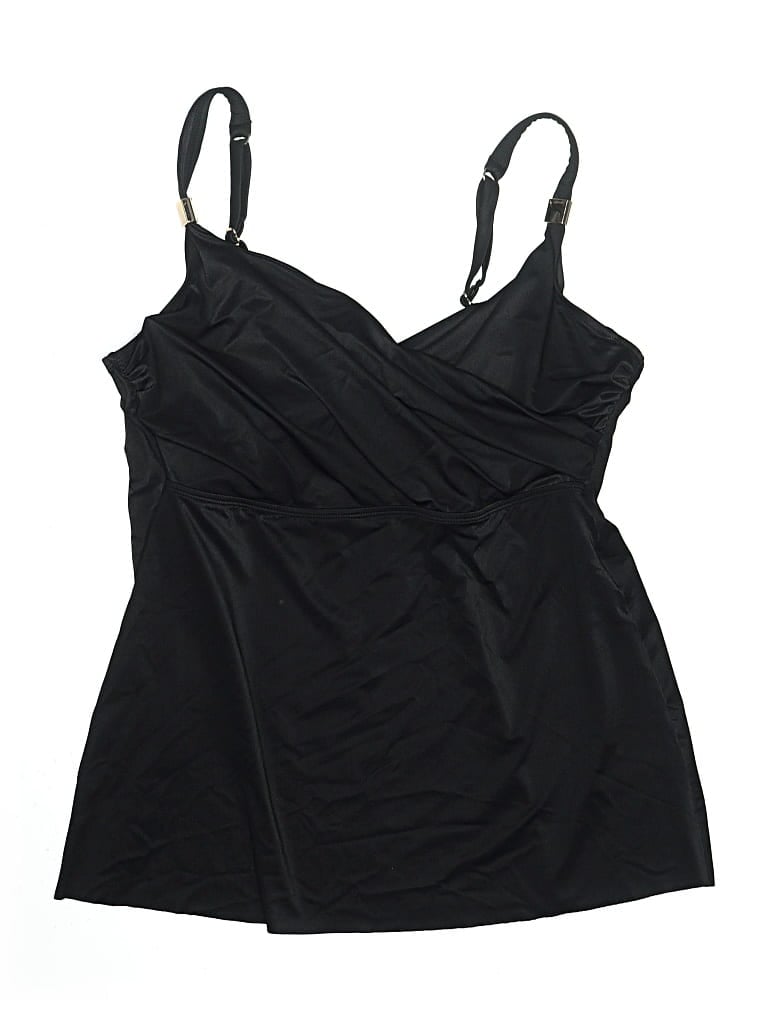 MIRACLESUIT Pre-owned Swimsuit Top Black Swimwear