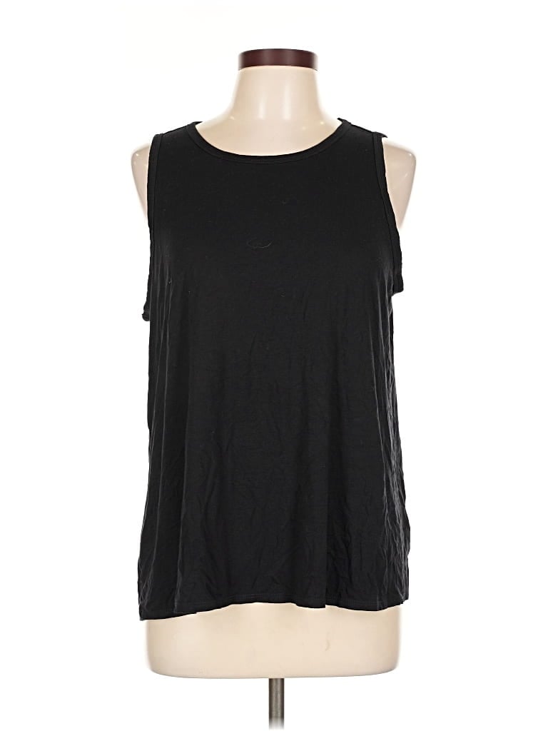 Pre-owned Old Navy Sleeveless T-shirt In Black