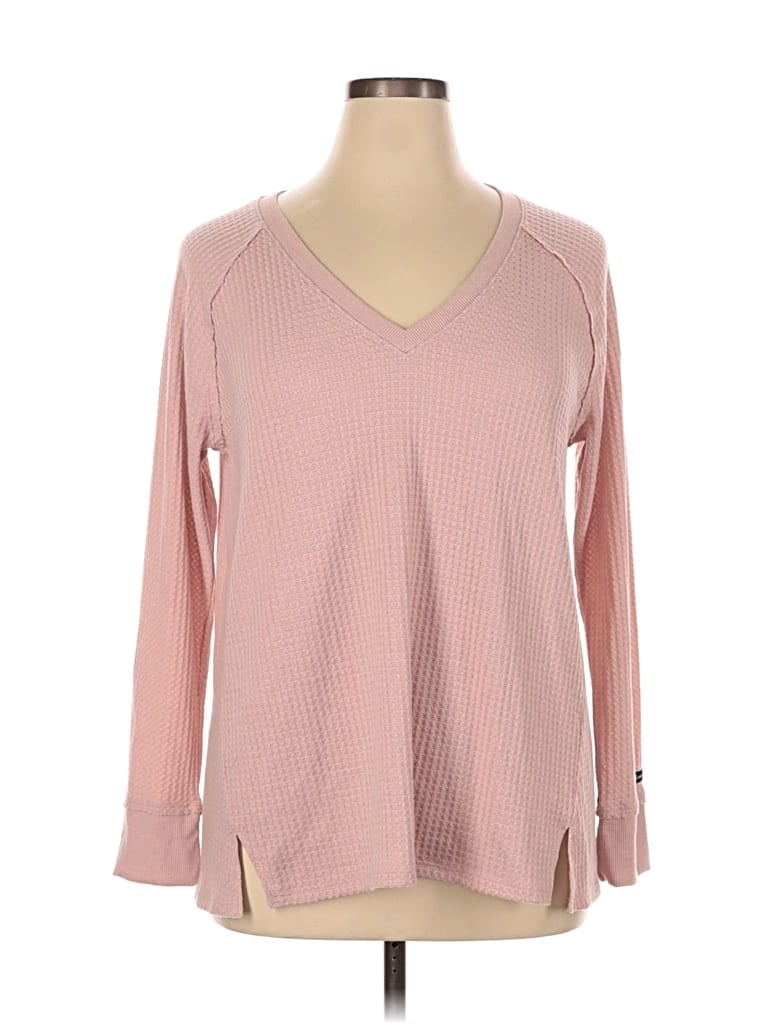 Pre-owned Calvin Klein Jeans Est.1978 Calvin Klein Jeans Long Sleeve T-shirt In Pink