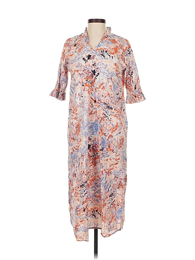 Masai Casual Dress In Orange