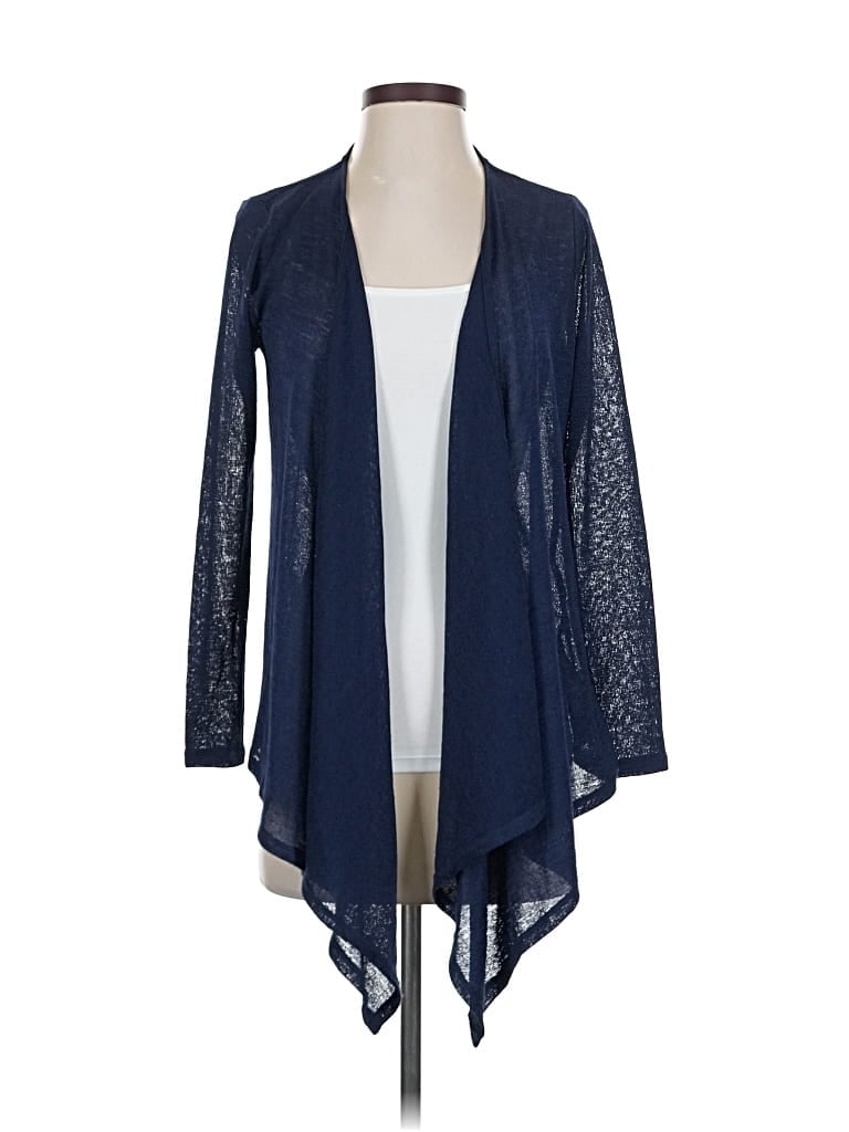 Pre-owned Michael Michael Kors Cardigan Sweater In Blue