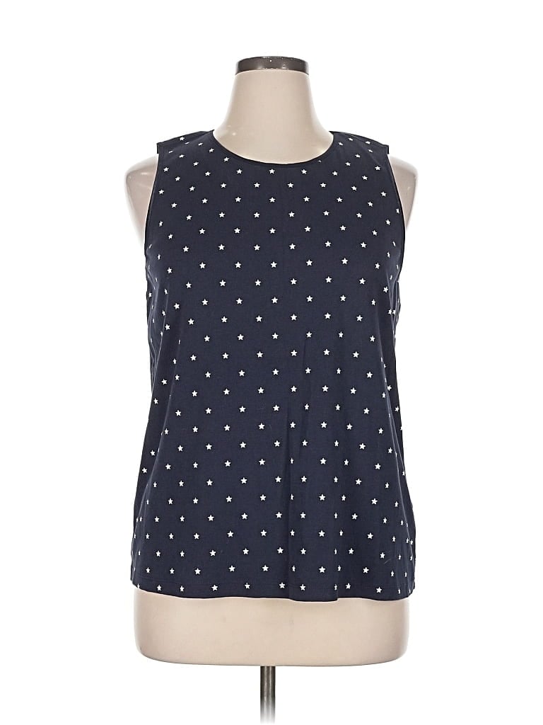 Pre-owned Cj Banks Sleeveless T-shirt In Blue