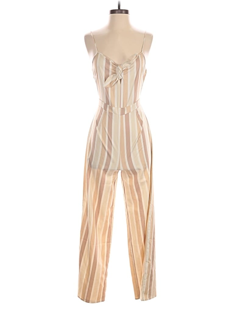 Pre-owned Romeo & Juliet Couture Jumpsuit In Brown