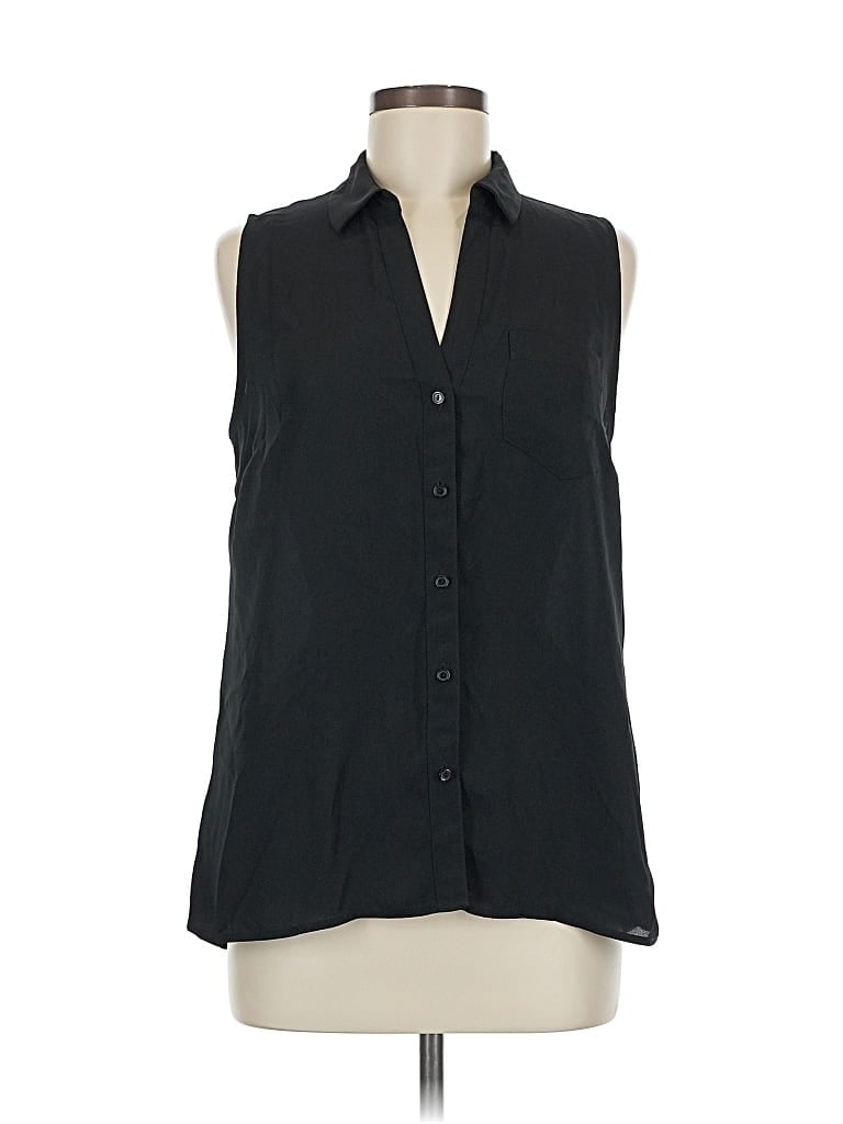 Pre-owned The Limited Sleeveless Blouse In Black