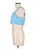 7 For All Mankind 100% Polyester Blue Tube Top Size L - photo 5