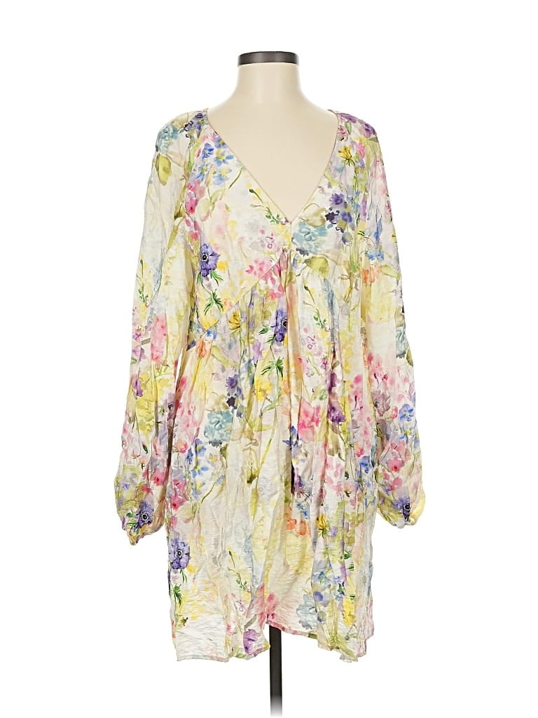 Pre-owned H&m Casual Dress In Yellow