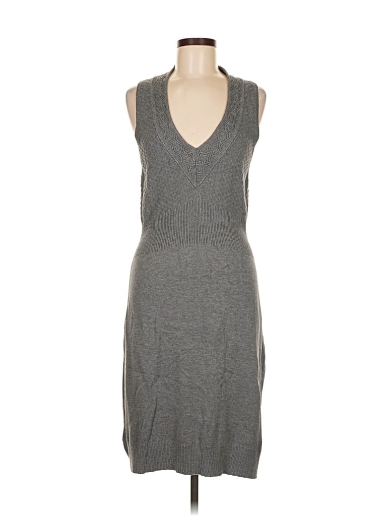 Pre-owned Laundry By Design Casual Dress In Gray