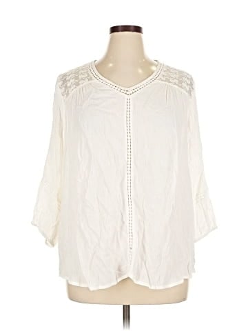 John Paul Richard 3/4 Sleeve Blouse (view 1)