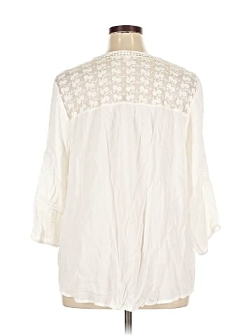 John Paul Richard 3/4 Sleeve Blouse (view 2)