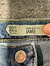 Topshop Hearts Blue Jeans Size 26 waist - photo 4