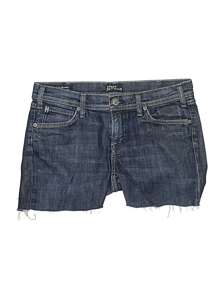 Pre-owned Citizen Of Humanity Denim Shorts In Blue