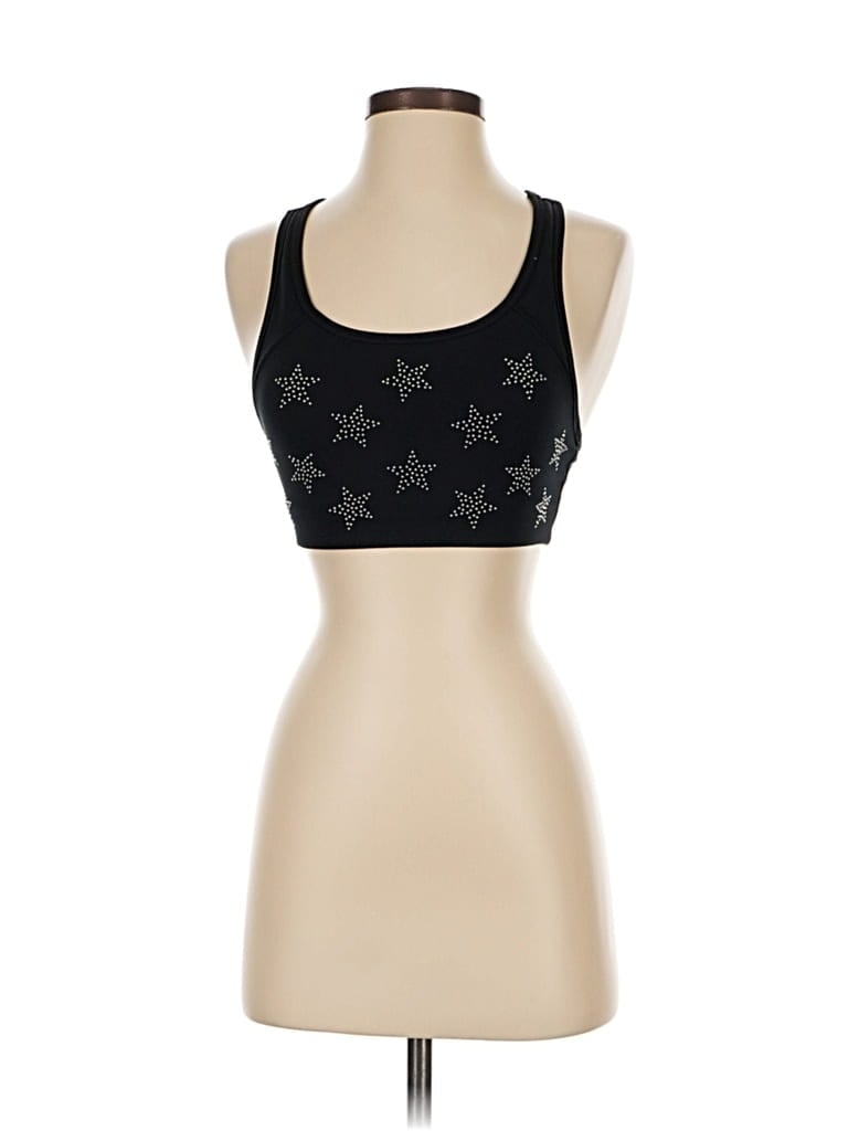 Pre-owned Victoria's Secret Pink Sports Bra In Black