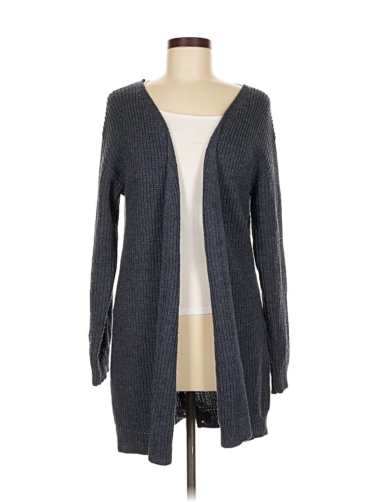 Pre-owned Max Studio Cardigan Sweater In Gray