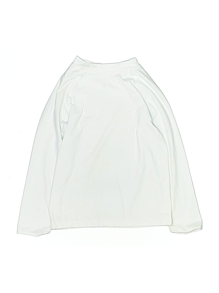 THE BEAUFORT BONNET COMPANY Pre-owned Kids' Long Sleeve Turtleneck In White