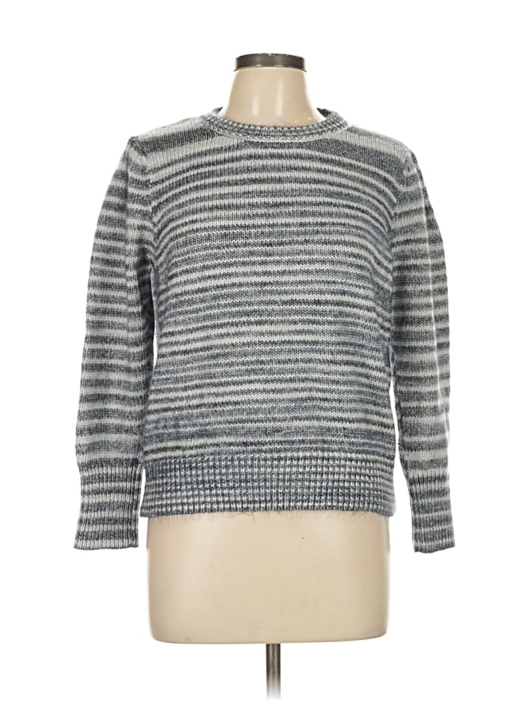 Pre-owned Calvin Klein Pullover Sweater In Gray