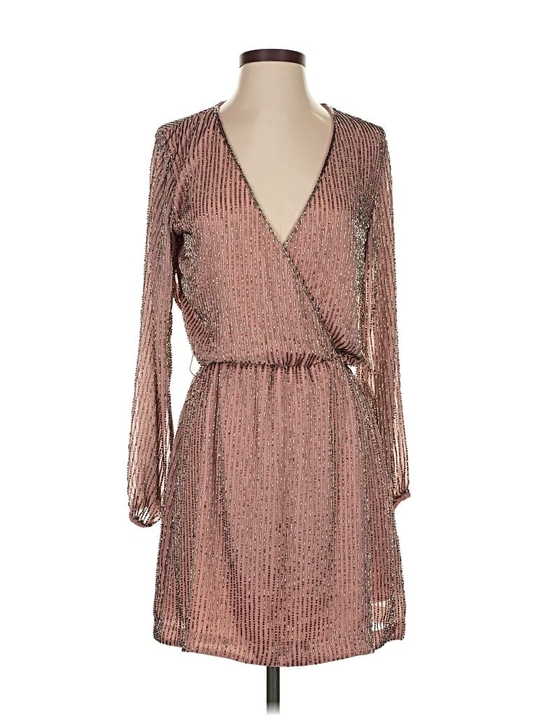 Pre-owned Karina Grimaldi Casual Dress In Pink