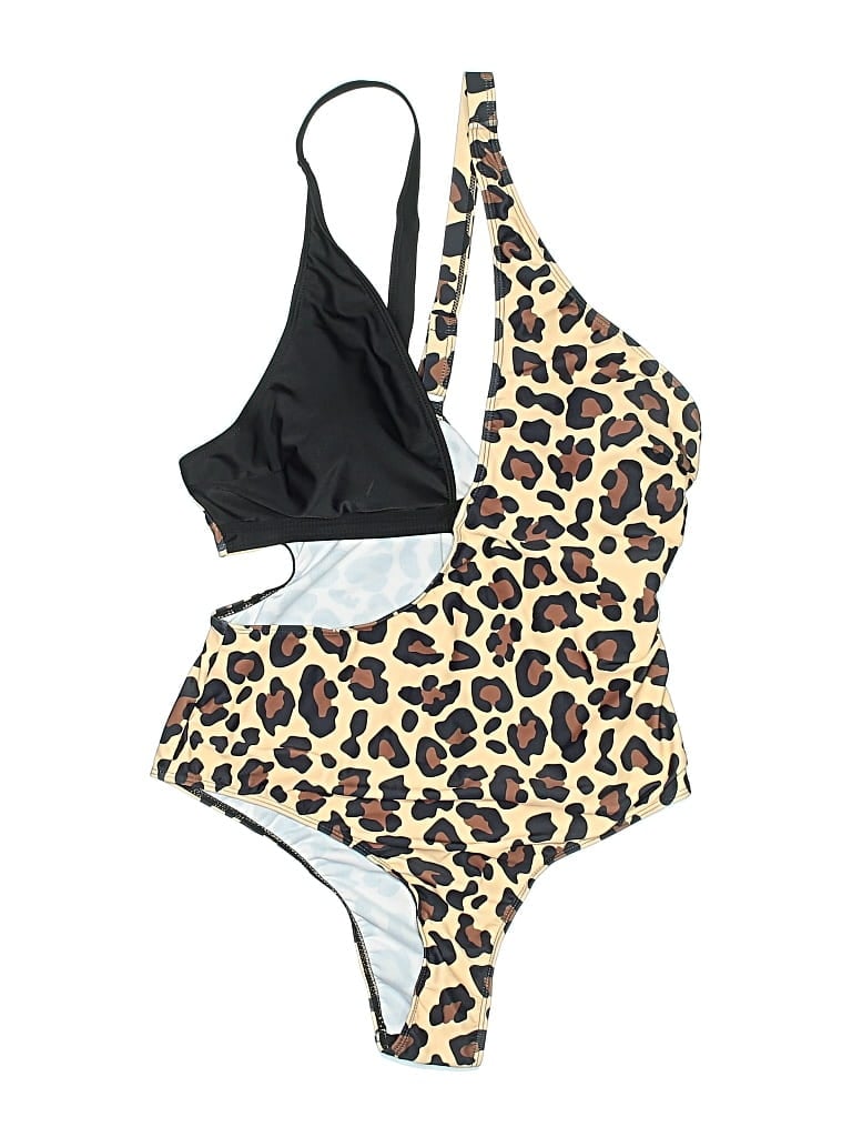 Pre-owned Unbranded One Piece Swimsuit In Black