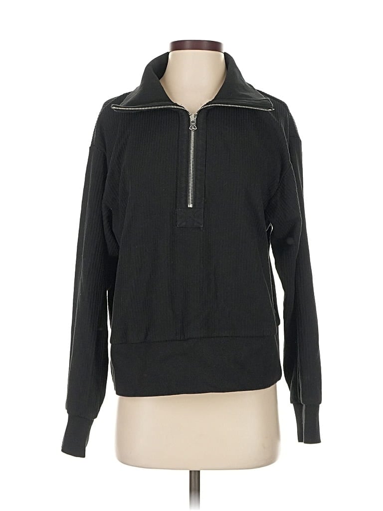Pre-owned Varley Sweatshirt In Black