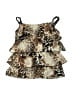 Mainstream Animal Print Brown Swimsuit Top Size 10 - photo 1