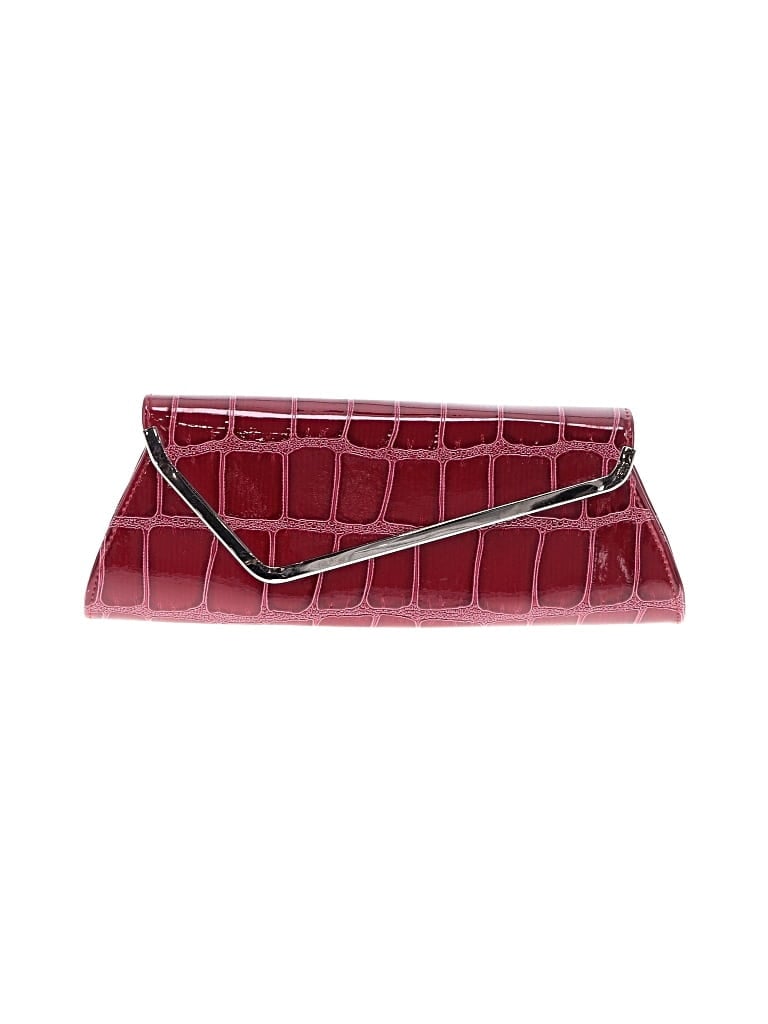 Pre-owned Unbranded Clutch In Red
