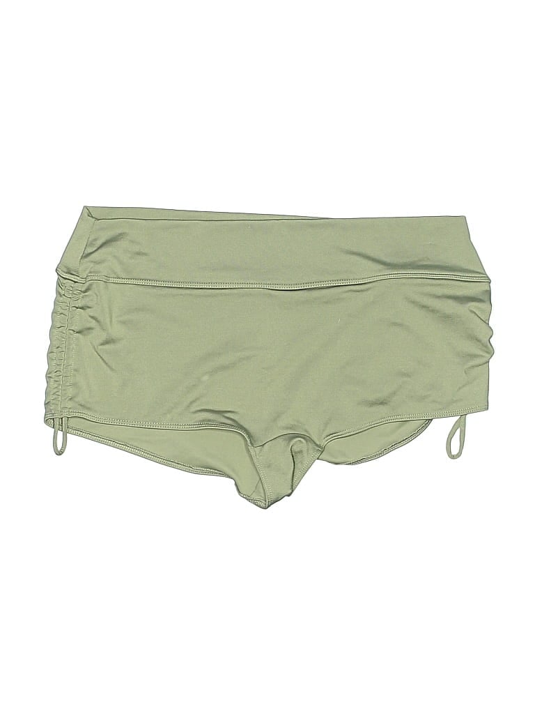 Pre-owned Victoria's Secret Pink Athletic Shorts In Green