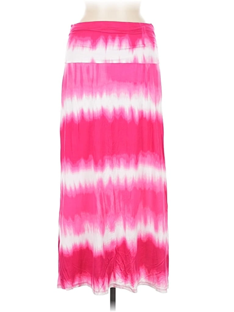 Pre-owned A.n.a. A New Approach Casual Skirt In Pink