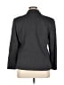Lafayette 148 New York 100% Polyester Chevron-herringbone Gray Blazer Size 14 - photo 2