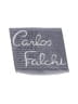 Carlos Falchi 100% Polyurethane Silver Black Clutch One size - photo 1