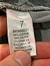 Bullhead Black Metallic Gray Jeans Size 7 - photo 8