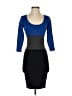 Max Studio Color Block Blue Cocktail Dress Size XS - photo 1