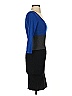 Max Studio Color Block Blue Cocktail Dress Size XS - photo 4