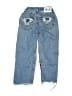 Levi's 100% Cotton Floral Blue Jeans Size 10 - photo 2