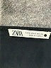Zara Solid Black One Piece Swimsuit Size S - photo 3