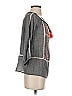 THML Gray 3/4 Sleeve Blouse Size XS - photo 4