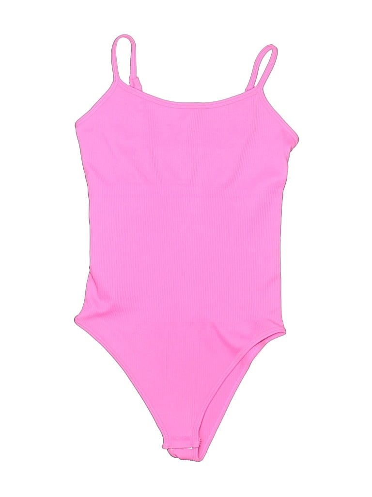 Pre-owned Oqq Bodysuit In Pink