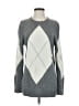 Equipment Argyle Gray Pullover Sweater Size S - photo 1
