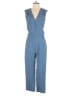 J.Crew Solid Blue Jumpsuit Size 2 - photo 1