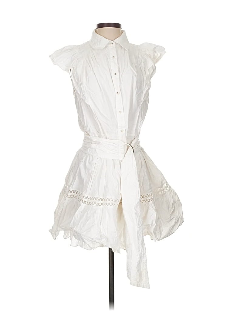 Click to view more detailed imagery on our partner's website Pre-owned Ramy Brook Casual Dress In White
