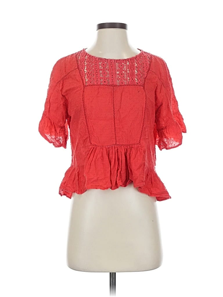 Pre-owned Knox Rose Short Sleeve T-shirt In Red