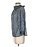 MICHAEL Michael Kors Blue 3/4 Sleeve Blouse Size XS - photo 5