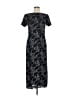 Talbots 100% Rayon Black Casual Dress Size 6 - photo 1
