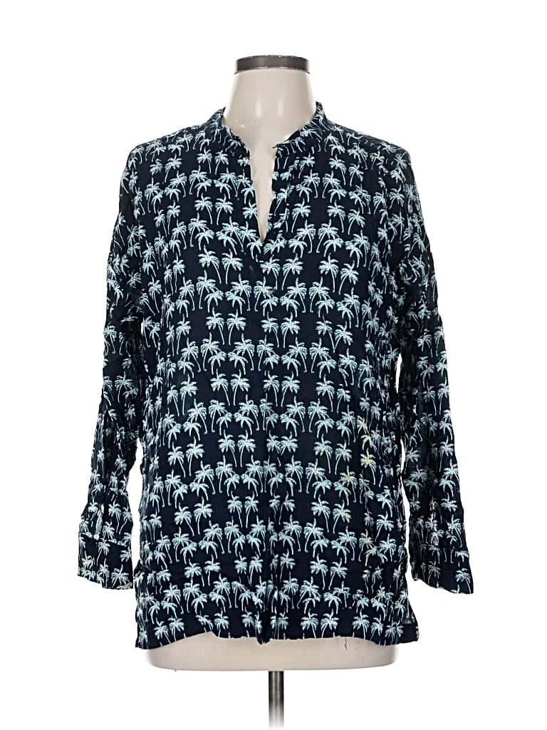 LUCY LOVE Pre-owned Long Sleeve Blouse In Blue