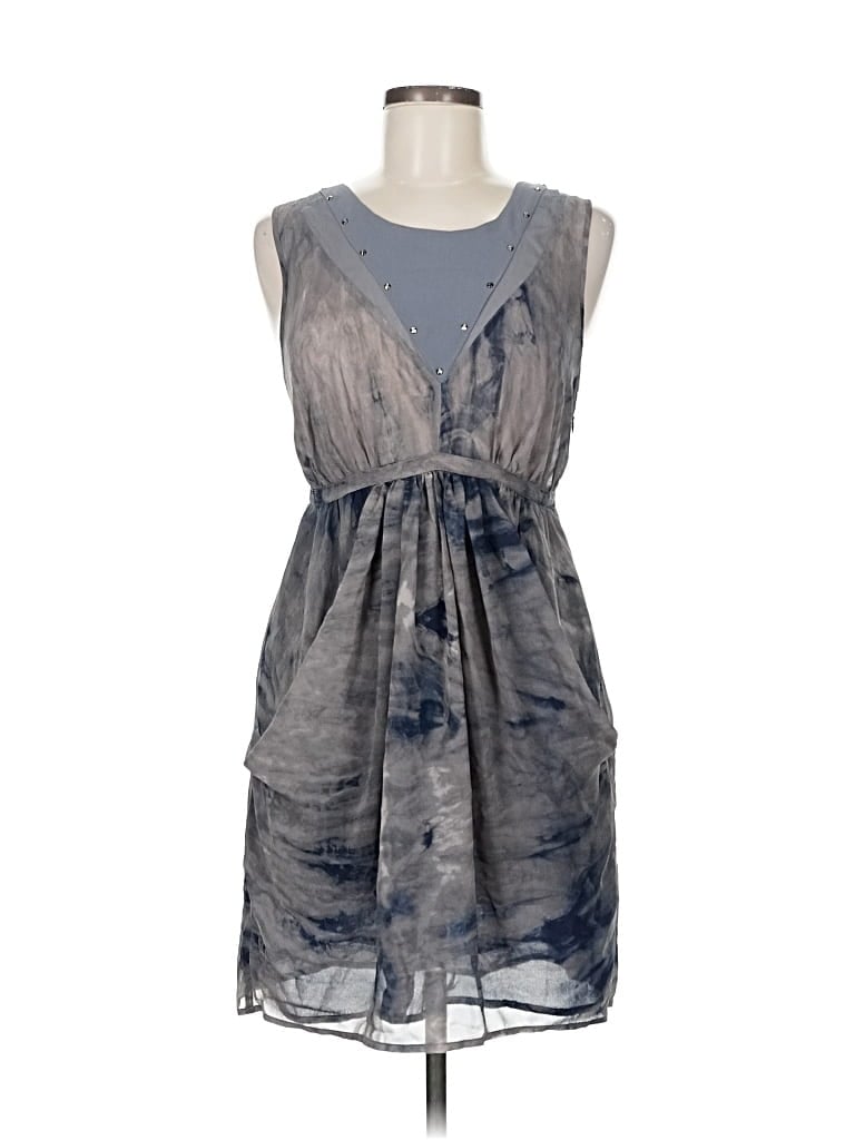 Pre-owned Sparkle & Fade Casual Dress In Gray